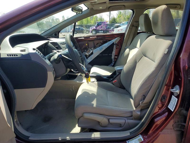 Aukcja sprzedaży 2012 Honda Civic, vin: 19XFB2F87CE358513, numer aukcji: 48797896