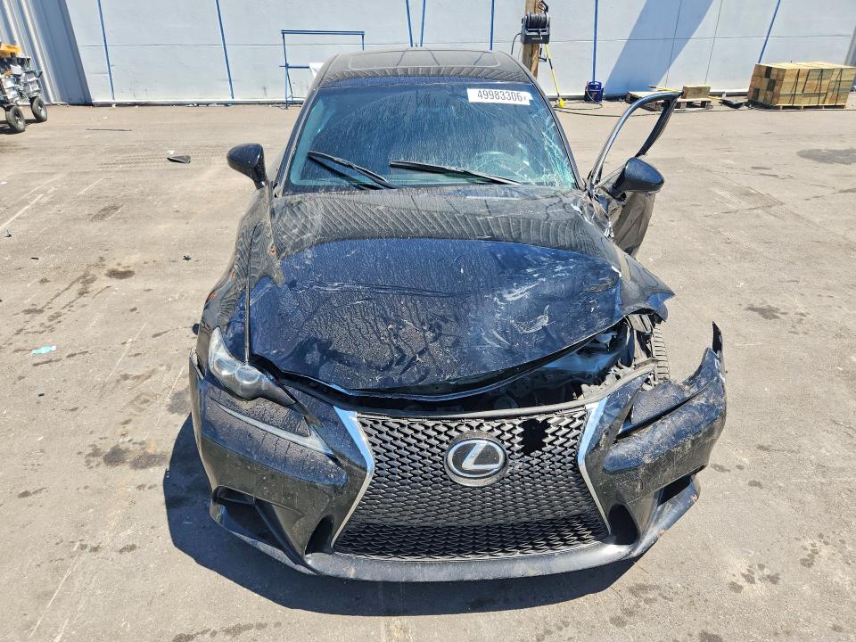 49983306 :رقم المزاد ، JTHBF1D22E5025077 vin ، 2014 Lexus Is مزاد بيع