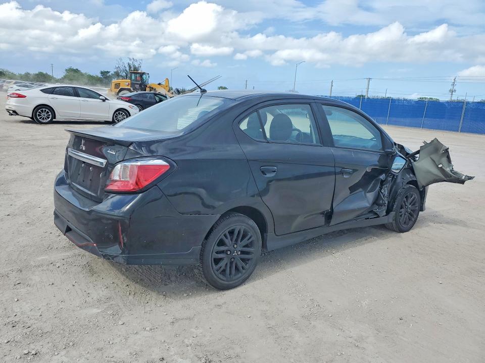51067876 :رقم المزاد ، ML32FUFJ5RHF14039 vin ، 2024 Mitsubishi Mirage مزاد بيع