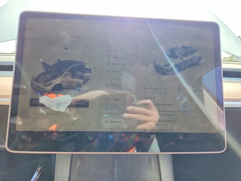 Продаж на аукціоні авто 2025 Tesla Model Y, vin: 7SAYGDED2SF248453, номер лоту: 50677666