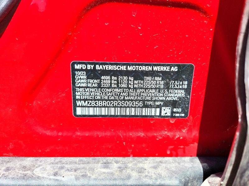 2024 Mini Cooper მანქანა იყიდება აუქციონზე, vin: WMZ83BR02R3S09356, აუქციონის ნომერი: 50730246