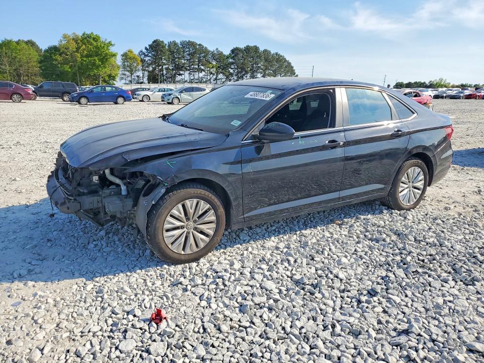 2019 Volkswagen Jetta მანქანა იყიდება აუქციონზე, vin: 3VWCB7BU7KM262420, აუქციონის ნომერი: 48807836