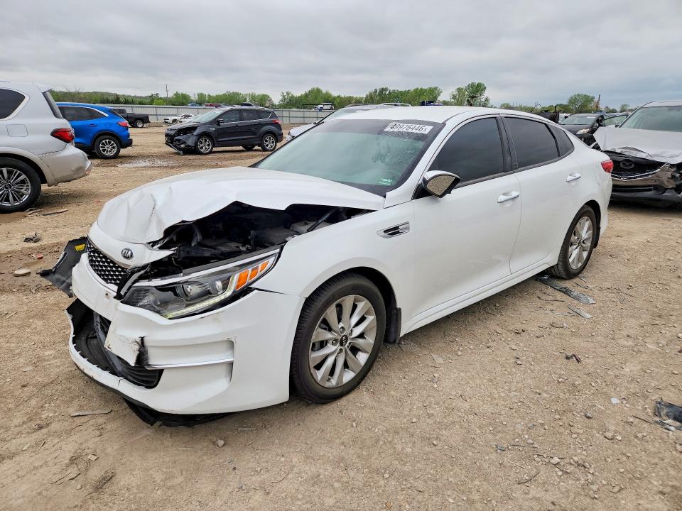 2018 Kia Optima მანქანა იყიდება აუქციონზე, vin: 5XXGU4L39JG218597, აუქციონის ნომერი: 49867416