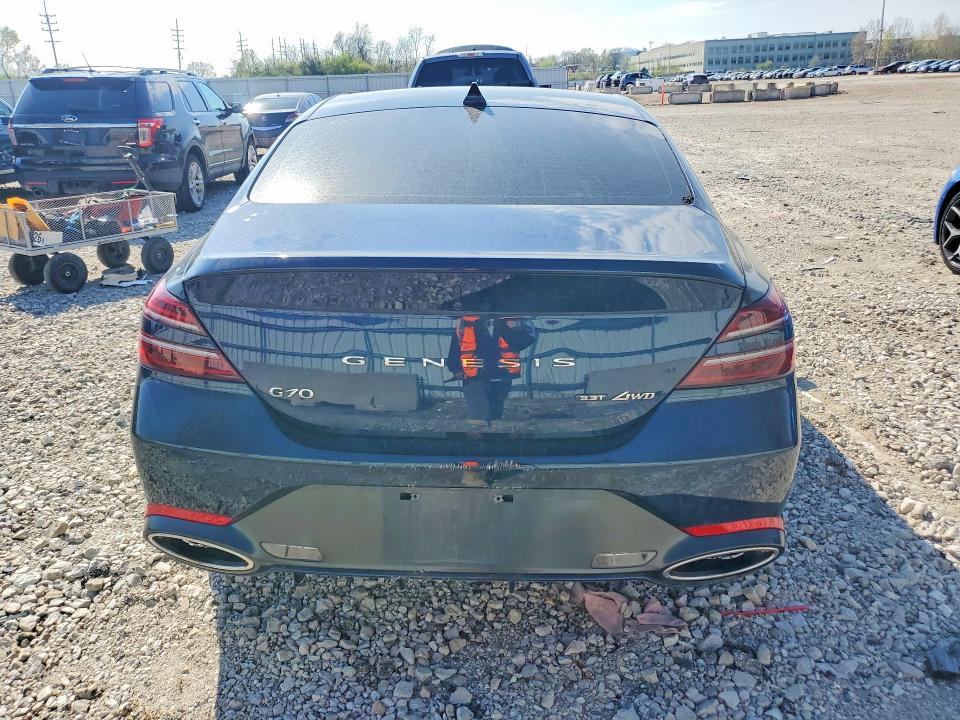 Продажа на аукционе авто 2022 Genesis G70, vin: KMTG54TE5NU081738, номер лота: 49132796