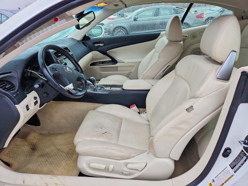 Aukcja sprzedaży 2010 Lexus Is 350c, vin: JTHFE2C25A2500664, numer aukcji: 48595556
