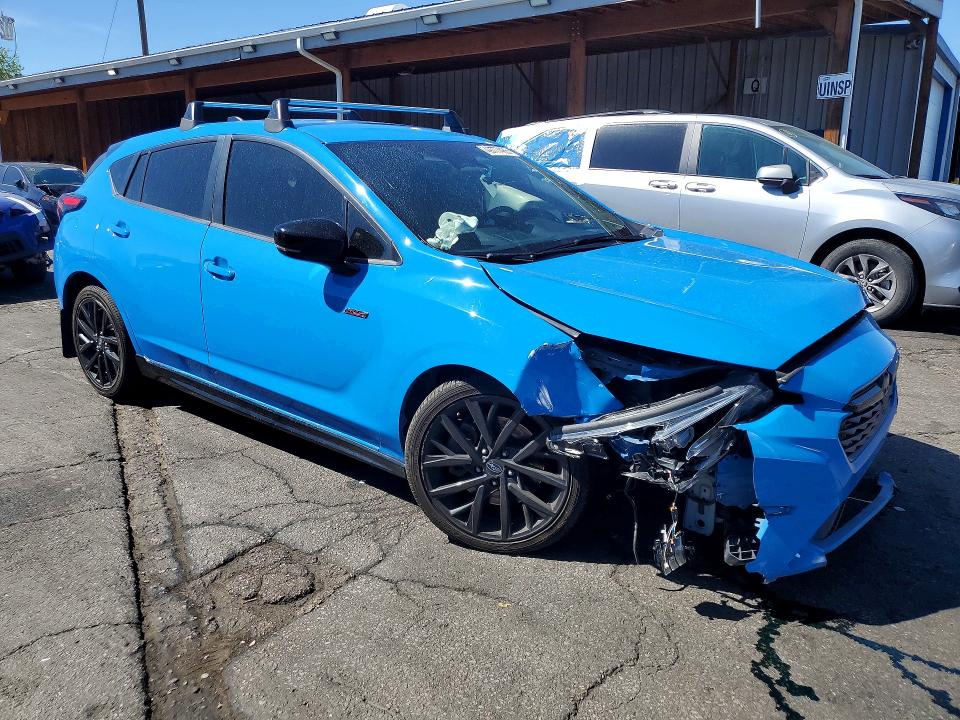 49777486 :رقم المزاد ، JF1GUHHC7R8230607 vin ، 2024 Subaru Impreza مزاد بيع