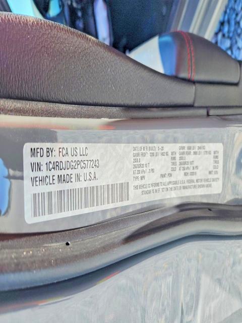 Продажа на аукционе авто 2023 Dodge Durango, vin: 1C4RDJDG2PC577243, номер лота: 51463616