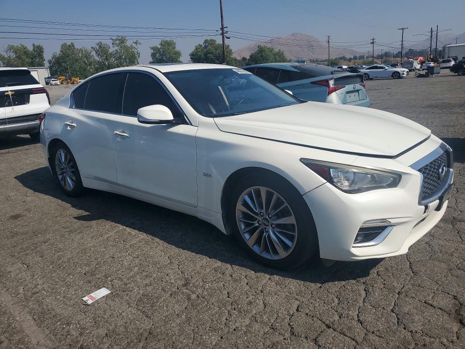 2018 Infiniti Q50 მანქანა იყიდება აუქციონზე, vin: JN1EV7AP6JM356879, აუქციონის ნომერი: 48673846