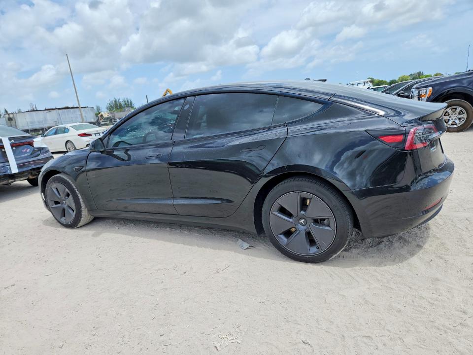 2023 Tesla Model 3 მანქანა იყიდება აუქციონზე, vin: 5YJ3E1EA6PF555844, აუქციონის ნომერი: 49286166