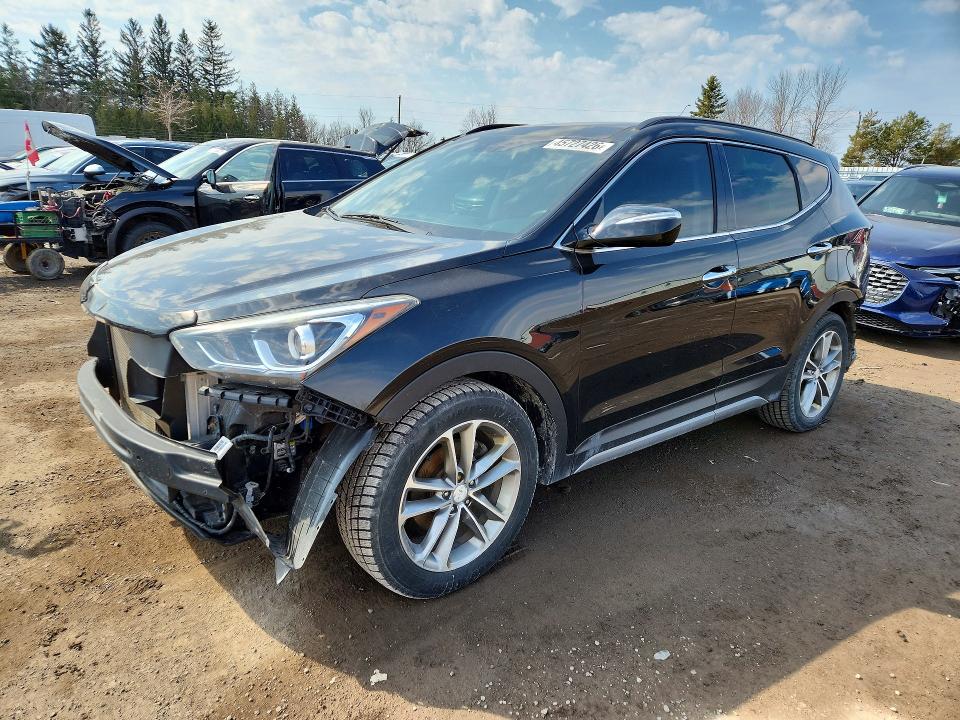 45727426 :رقم المزاد ، 5NMZUDLA2JH081527 vin ، 2018 Hyundai Santa Fe Sport مزاد بيع