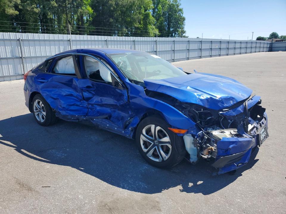 50644266 :رقم المزاد ، 2HGFC2F56JH535655 vin ، 2018 Honda Civic مزاد بيع