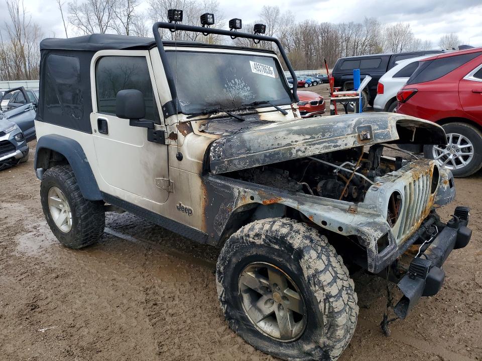 49378636 :رقم المزاد ، 1J4FA69SX3P365662 vin ، 2003 Jeep Wrangler / Tj مزاد بيع