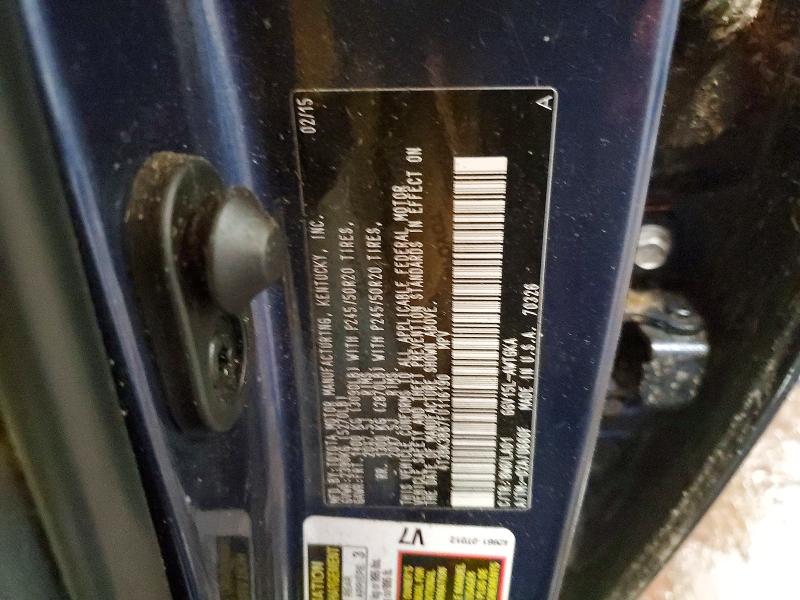 51275456 :رقم المزاد ، 4T3BK3BB7FU116190 vin ، 2015 Toyota Venza مزاد بيع