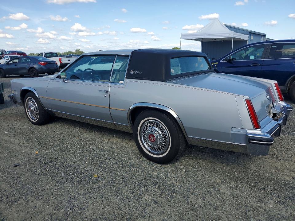 1984 Cadillac Eldorado მანქანა იყიდება აუქციონზე, vin: 1G6AL5780EE602205, აუქციონის ნომერი: 50027186