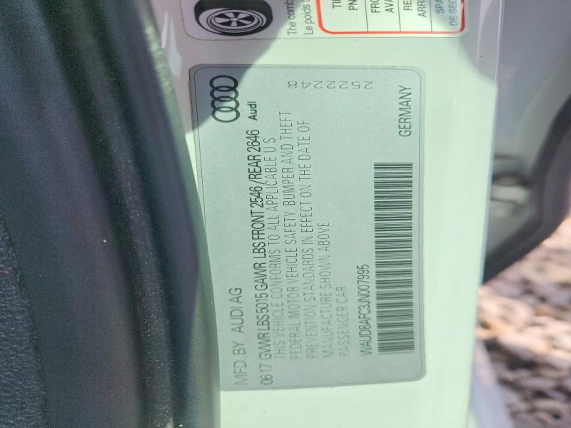 Aukcja sprzedaży 2018 Audi A6, vin: WAUD8AFC3JN007995, numer aukcji: 49628026
