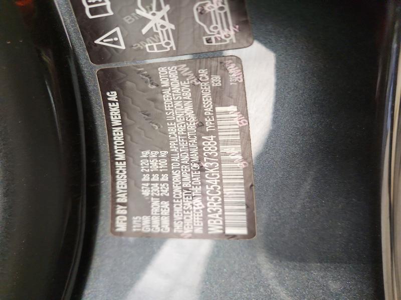 Aukcja sprzedaży 2016 Bmw 435, vin: WBA3R5C54GK373884, numer aukcji: 50263166
