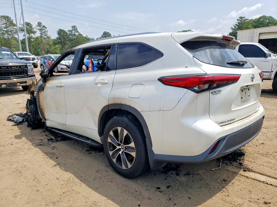 Продажа на аукционе авто 2020 Toyota Highlander, vin: 5TDGZRAHXLS503307, номер лота: 51885916