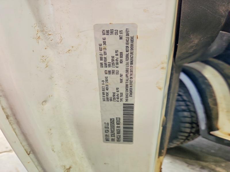Продажа на аукционе авто 2025 Ram Promaster 2500, vin: 3C6LRVCG5SE505025, номер лота: 53220326