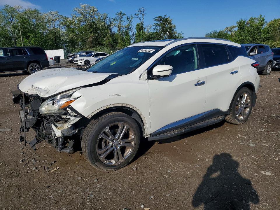 Продаж на аукціоні авто 2016 Nissan Murano, vin: 5N1AZ2MH3GN119871, номер лоту: 51662206