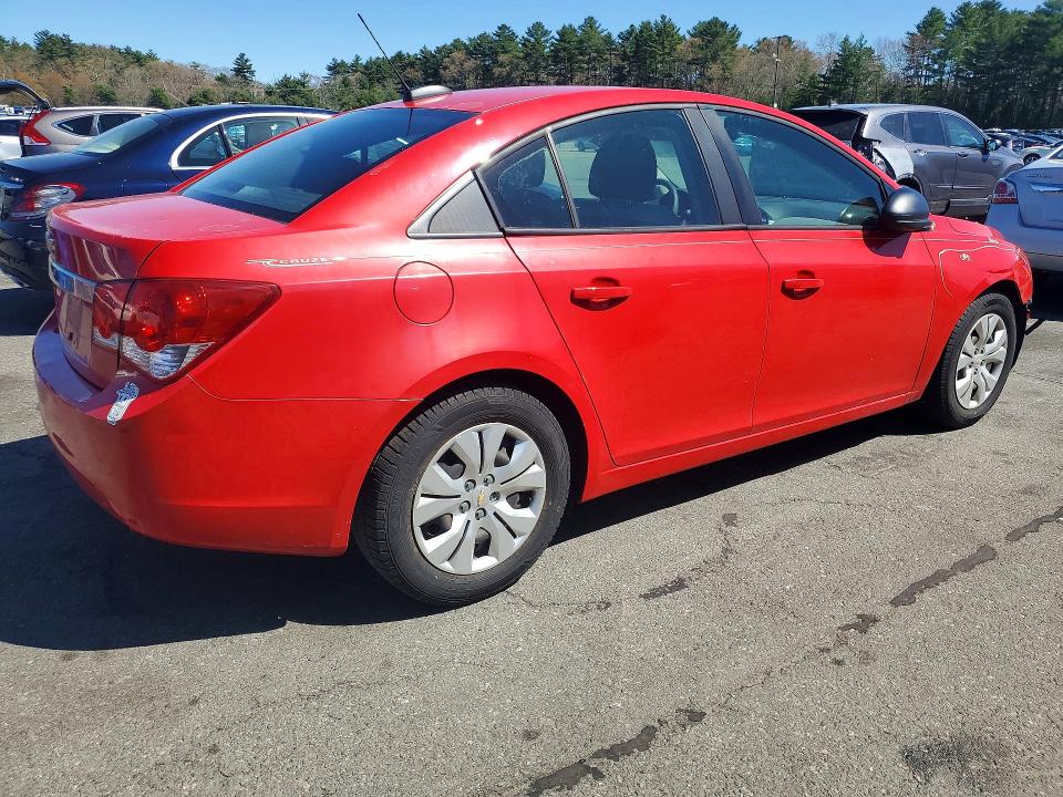 50741736 :رقم المزاد ، 1G1PC5SH4G7213307 vin ، 2016 Chevrolet Cruze Limited مزاد بيع