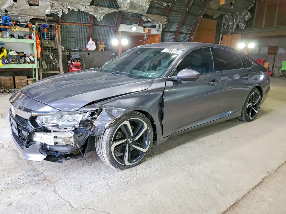 51955686 :رقم المزاد ، 1HGCV1F36KA051300 vin ، 2019 Honda Accord مزاد بيع