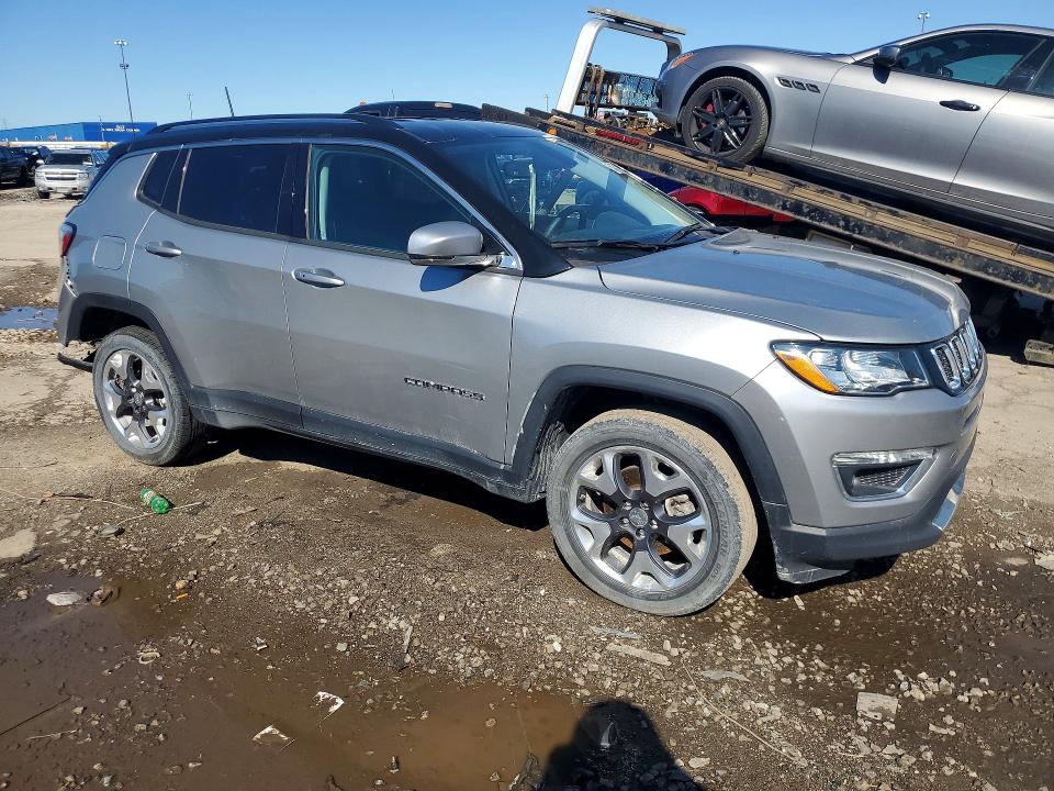 2020 Jeep Compass მანქანა იყიდება აუქციონზე, vin: 3C4NJDCB6LT167350, აუქციონის ნომერი: 50415316