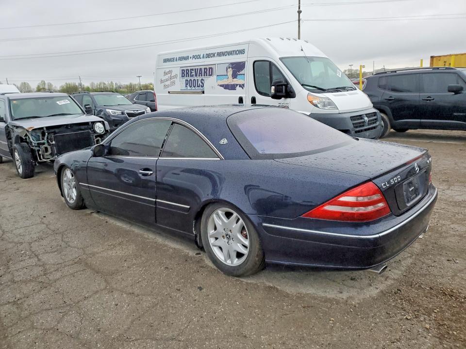 48311326 :رقم المزاد ، WDBPJ75J72A020814 vin ، 2002 Mercedes-benz Cl مزاد بيع