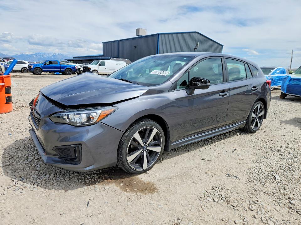 2019 Subaru Impreza მანქანა იყიდება აუქციონზე, vin: 4S3GTAM63K3753792, აუქციონის ნომერი: 51798636