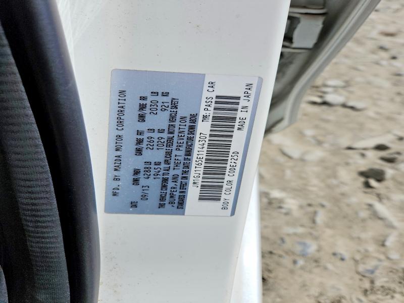 Aukcja sprzedaży 2014 Mazda 6, vin: JM1GJ1T65E1144307, numer aukcji: 48795486