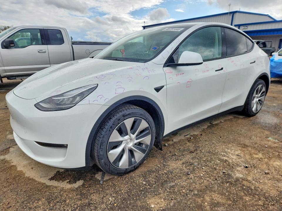 46781446 :رقم المزاد ، 7SAYGDEEXNF319427 vin ، 2022 Tesla Model Y مزاد بيع