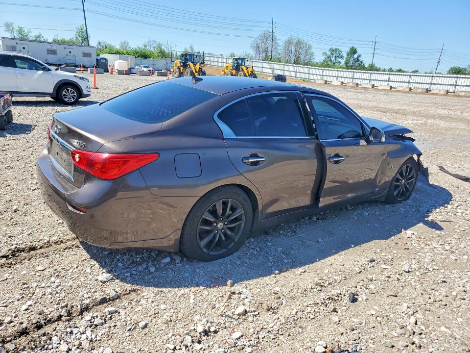 Aukcja sprzedaży 2014 Infiniti Q50, vin: JN1BV7AR0EM687984, numer aukcji: 50255596