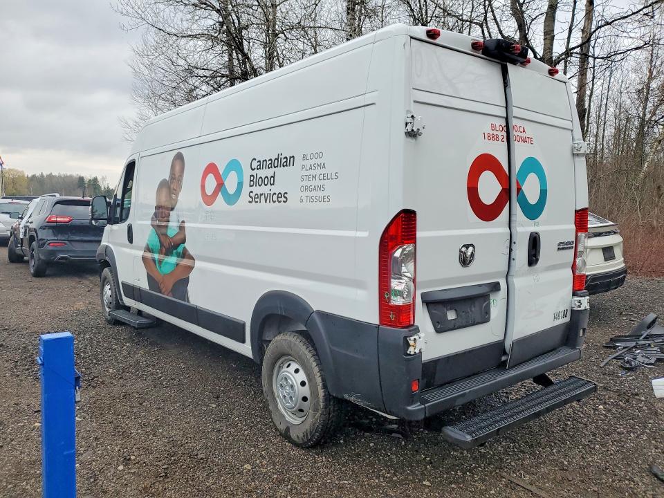 2023 Ram Promaster 2500 მანქანა იყიდება აუქციონზე, vin: 3C6LRVDG6PE588499, აუქციონის ნომერი: 49607796