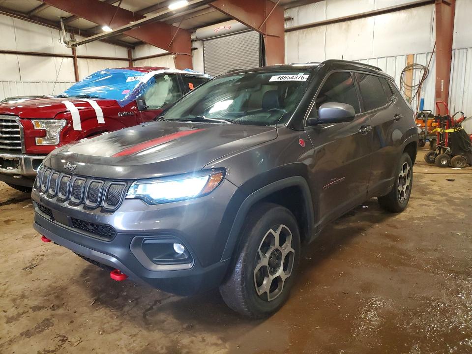 Продажа на аукционе авто 2022 Jeep Compass, vin: 3C4NJDDB2NT105462, номер лота: 48654376