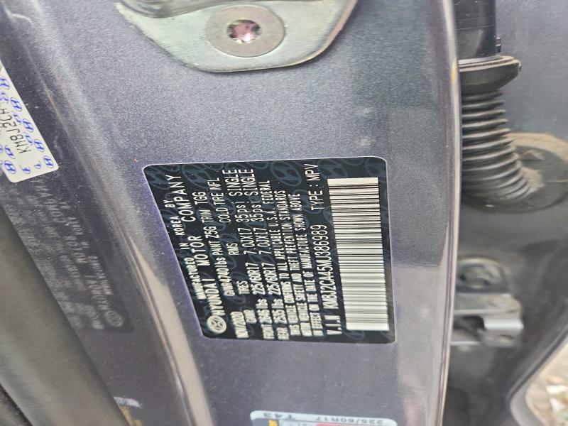 Aukcja sprzedaży 2021 Hyundai Tucson, vin: KM8J2CA45MU386989, numer aukcji: 50064456