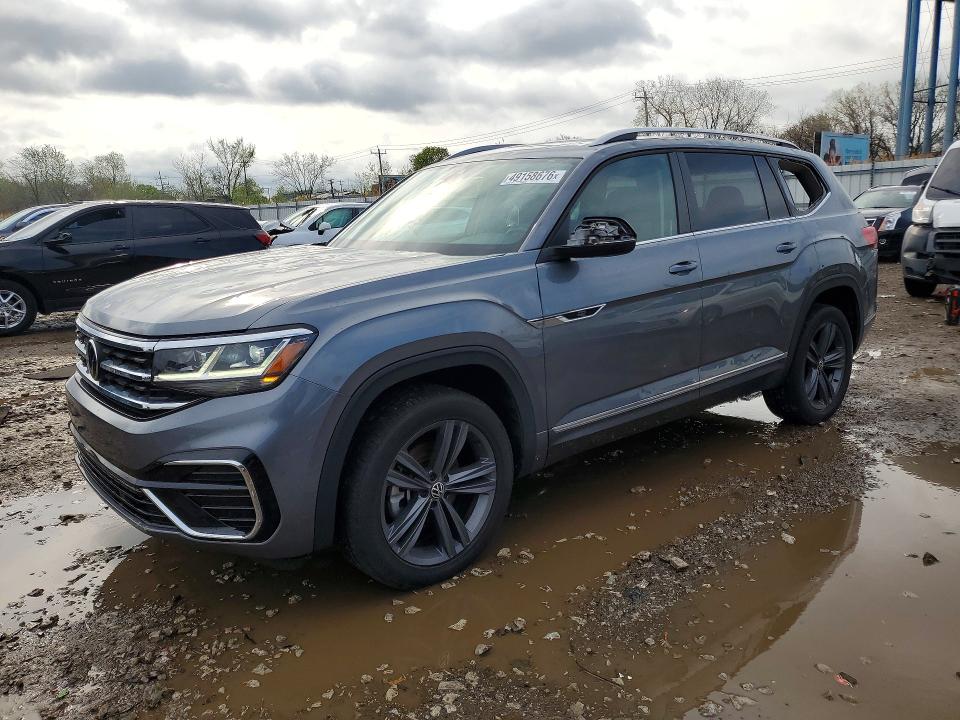 49158676 :رقم المزاد ، 1V2AR2CA0NC505051 vin ، 2022 Volkswagen Atlas مزاد بيع