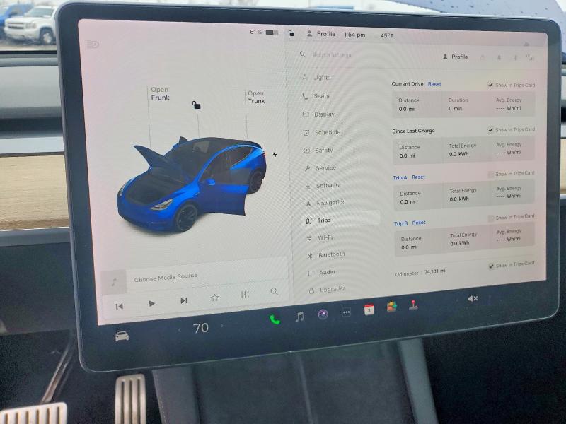 48455336 :رقم المزاد ، 5YJYGDEF9MF269334 vin ، 2021 Tesla Model Y مزاد بيع