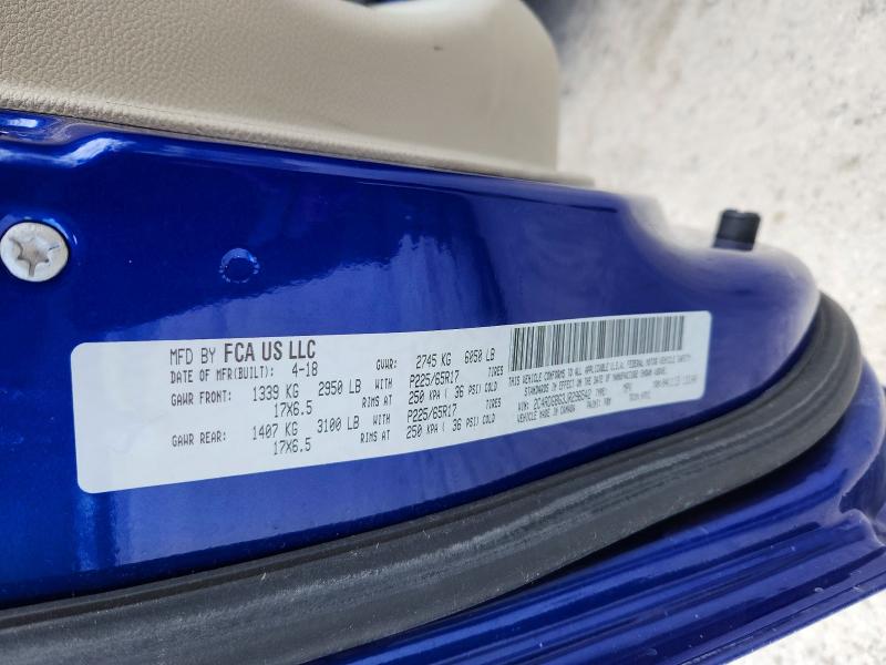 Продаж на аукціоні авто 2018 Dodge Grand Caravan, vin: 2C4RDGBG3JR296542, номер лоту: 50549506