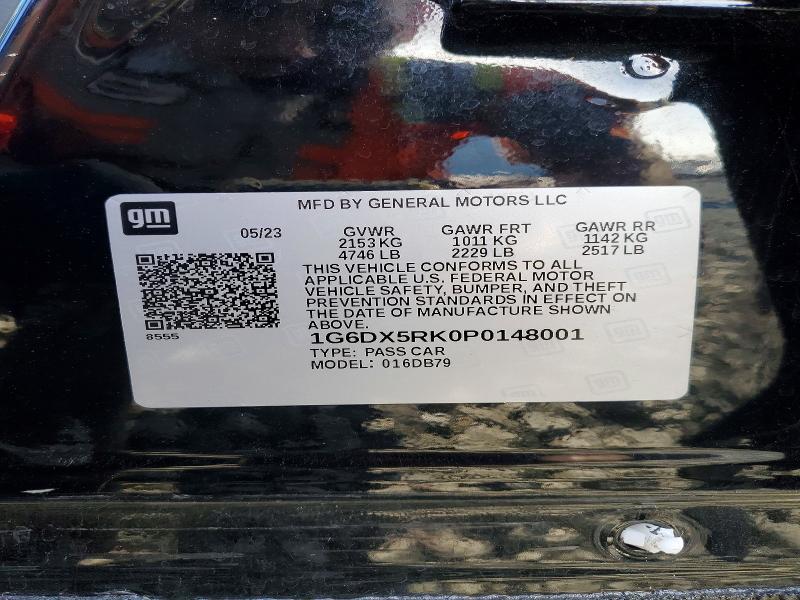 Aukcja sprzedaży 2023 Cadillac Ct5, vin: 1G6DX5RK0P0148001, numer aukcji: 51150706