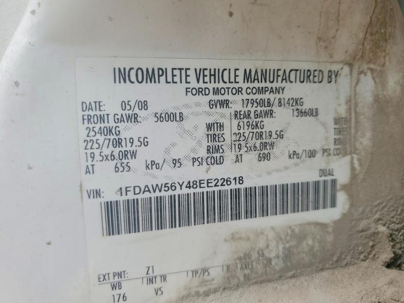 2008 Ford F550 მანქანა იყიდება აუქციონზე, vin: 1FDAW56Y48EE22618, აუქციონის ნომერი: 51684946