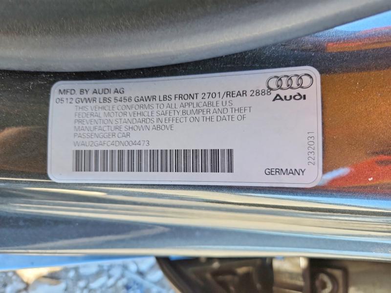 Aukcja sprzedaży 2013 Audi A7, vin: WAU2GAFC4DN004473, numer aukcji: 49908936