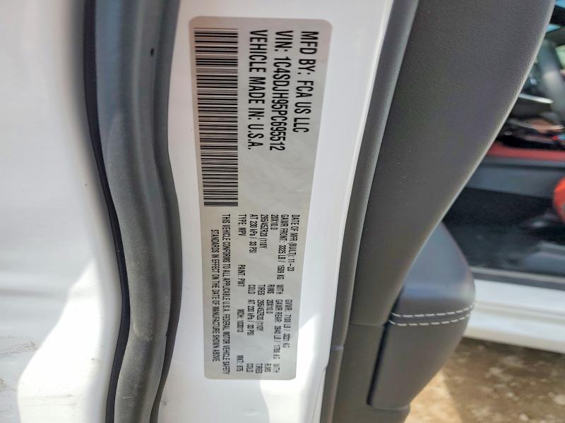 Aukcja sprzedaży 2023 Dodge Durango, vin: 1C4SDJH95PC695512, numer aukcji: 49146186