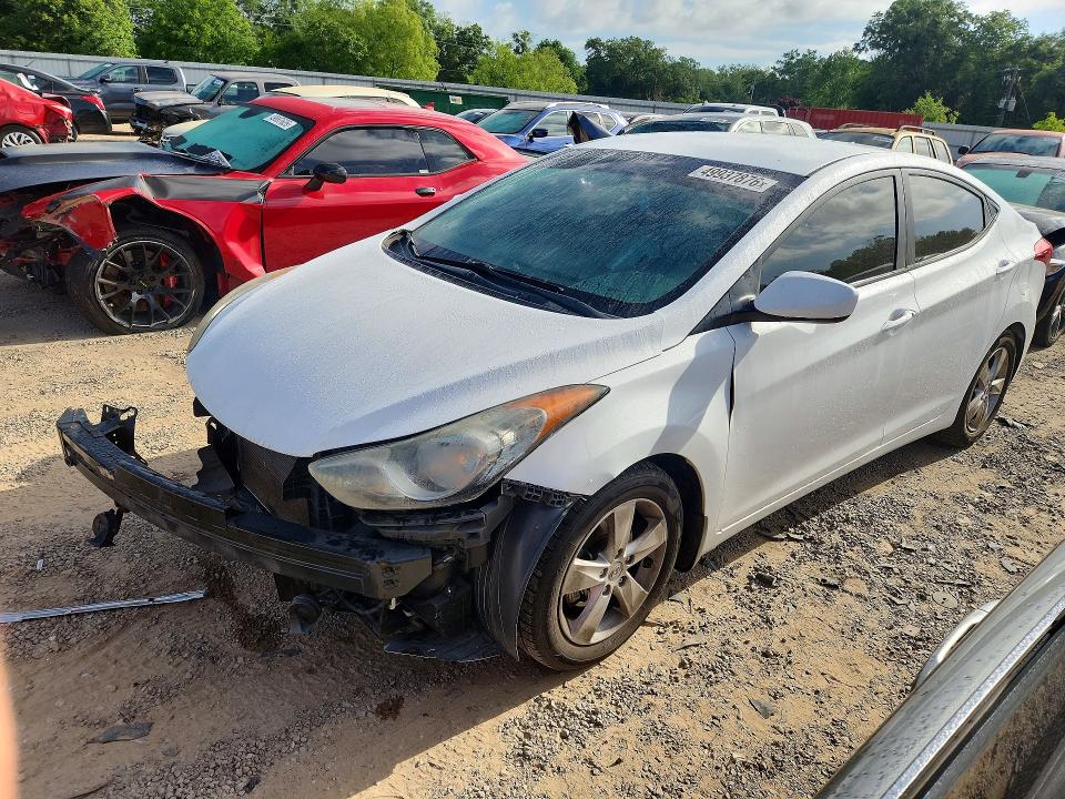 Auction sale of the 2013 Hyundai Elantra, vin: 5NPDH4AE6DH285601, lot number: 49937876