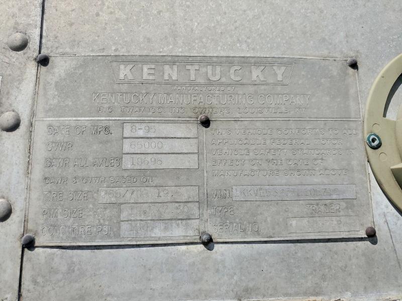 Aukcja sprzedaży 1996 Kentucky Trailer, vin: 1KKVE5327TL105712, numer aukcji: 47789386