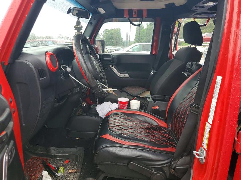 51407496 :رقم المزاد ، 1C4BJWEG1CL130628 vin ، 2012 Jeep Wrangler Unlimited مزاد بيع