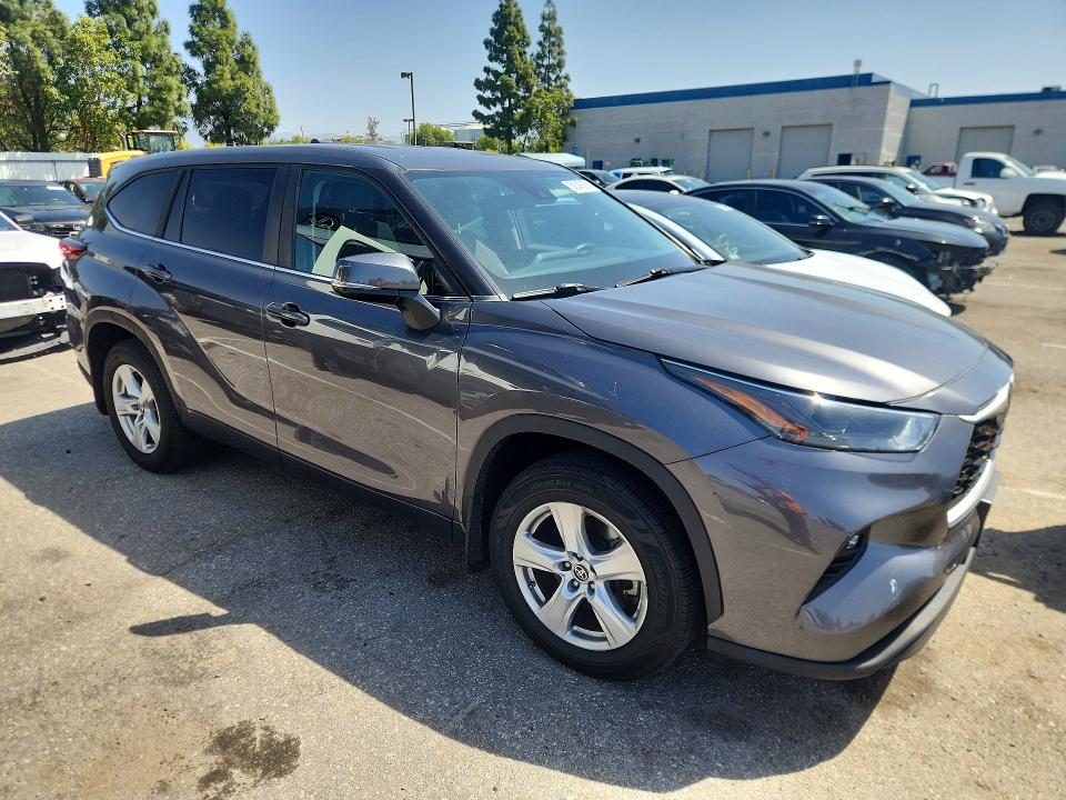 50345366 :رقم المزاد ، 5TDKDRBH0PS028537 vin ، 2023 Toyota Highlander مزاد بيع