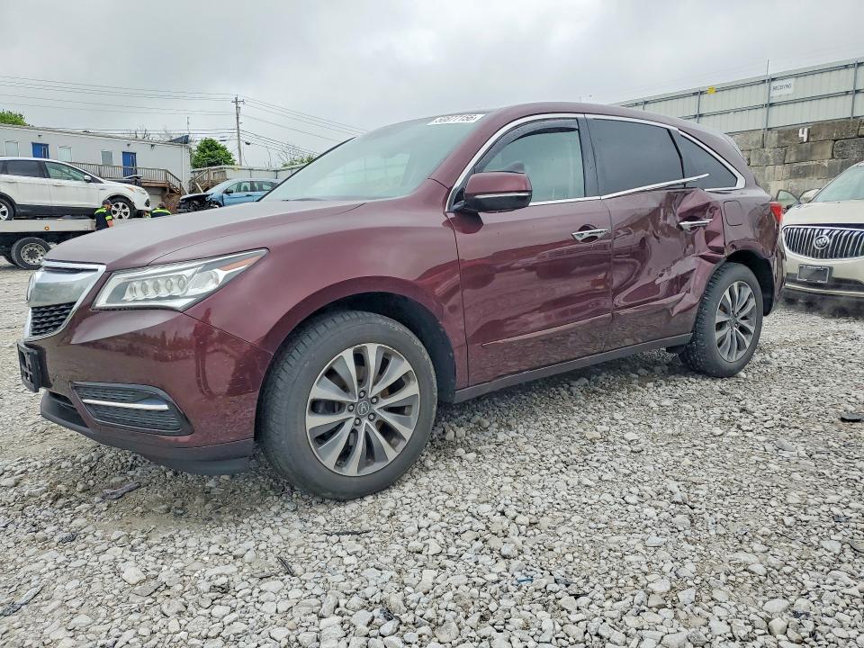 Продаж на аукціоні авто 2014 Acura Mdx, vin: 5FRYD4H47EB030075, номер лоту: 50877156