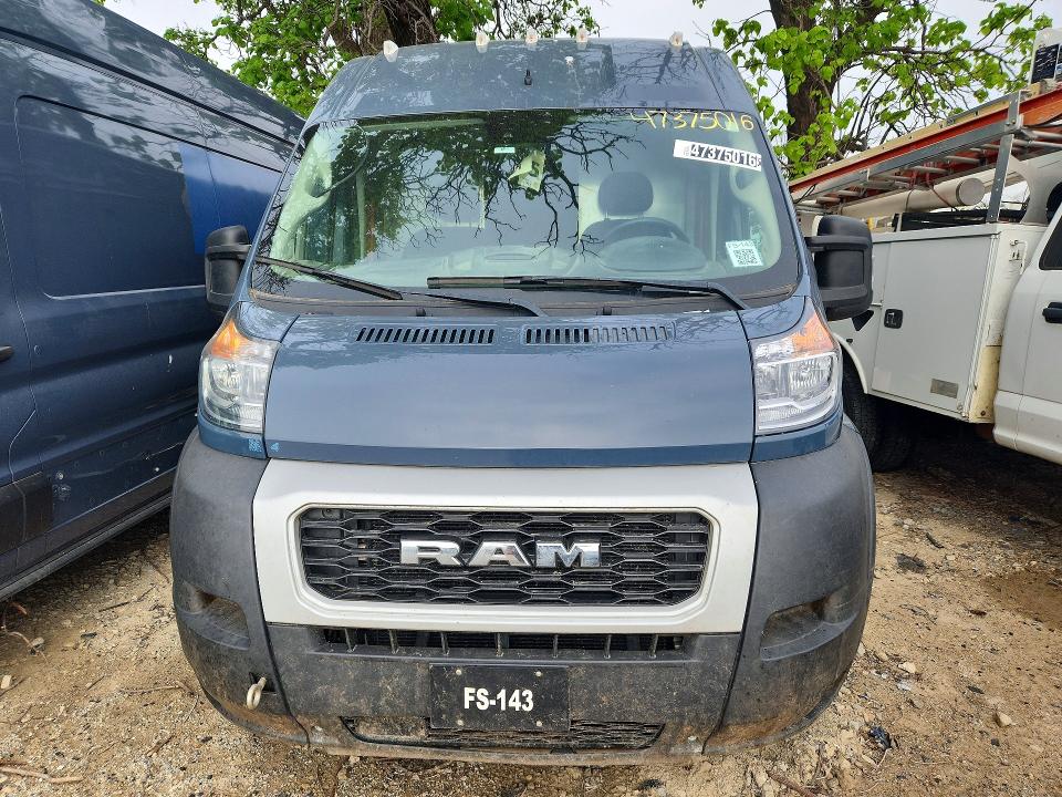 Продаж на аукціоні авто 2021 Ram Promaster 3500, vin: 3C6MRVJG0ME586395, номер лоту: 47375016