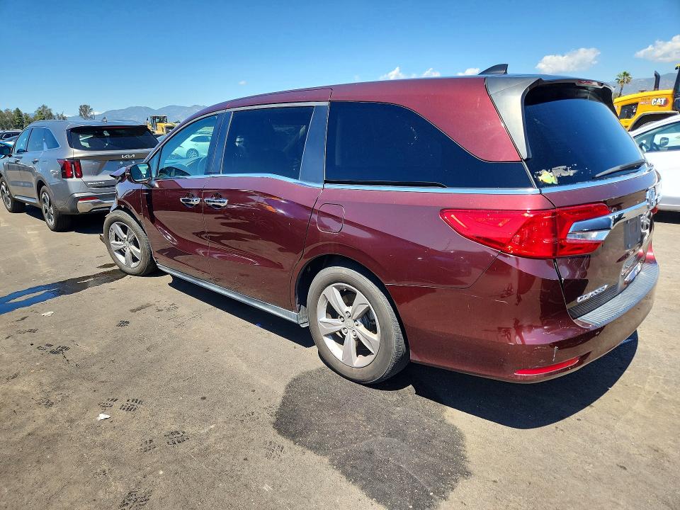 49646066 :رقم المزاد ، 5FNRL6H7XLB033306 vin ، 2020 Honda Odyssey مزاد بيع