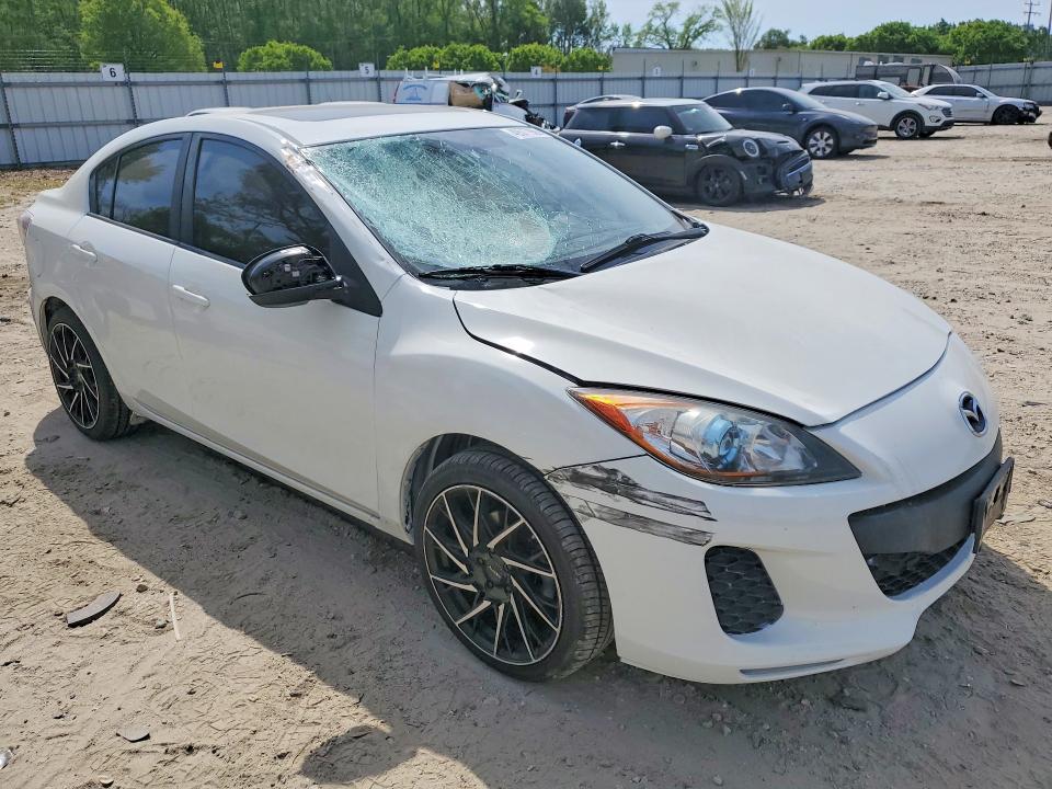 2012 Mazda 3 მანქანა იყიდება აუქციონზე, vin: JM1BL1V89C1544547, აუქციონის ნომერი: 49577966