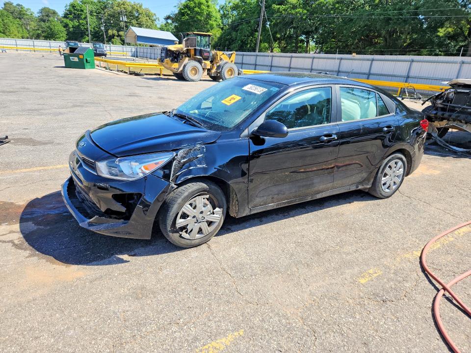 50256136 :رقم المزاد ، 3KPA24AD1ME406082 vin ، 2021 Kia Rio مزاد بيع